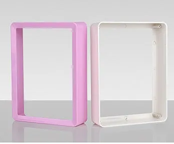 Decorative night lamp with plastic holder, compact size, modern style, available in multiple colour options