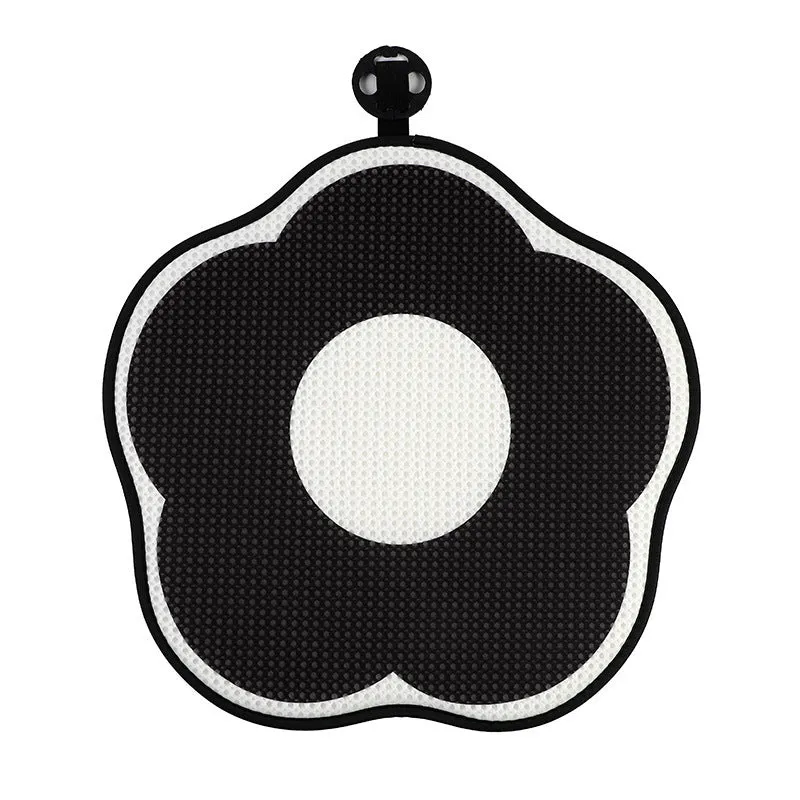 Plaid automotive headrest neck pillow with Pp cotton filling for car seat comfort