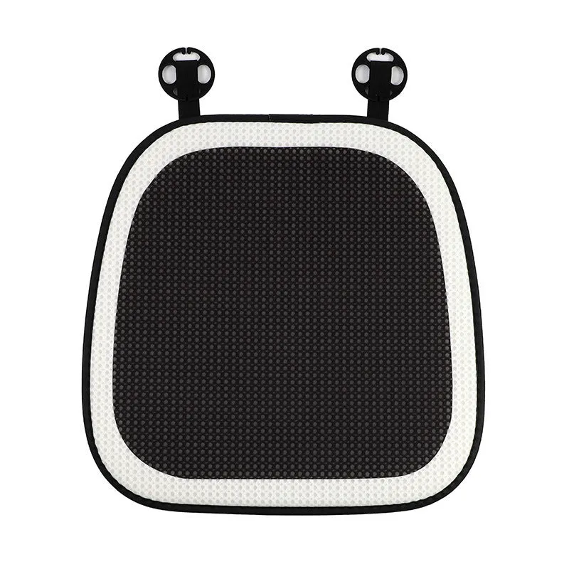 Plaid automotive headrest neck pillow with Pp cotton filling for car seat comfort