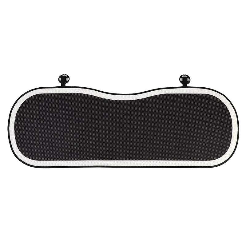 Plaid automotive headrest neck pillow with Pp cotton filling for car seat comfort