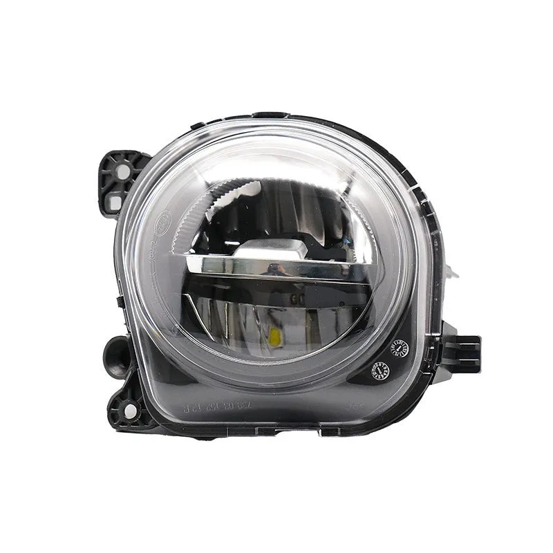 BMW 5 Series F10 front fog lamp with clear lens and automotive electrical connector