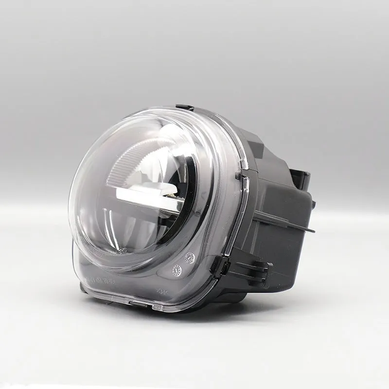 BMW 5 Series F10 front fog lamp with clear lens and automotive electrical connector