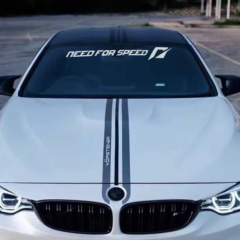 Need For Speed branded car window vinyl sticker in choice of colours and lengths.