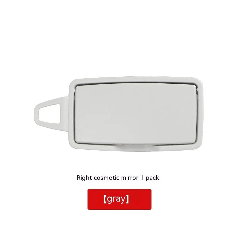 Mercedes GLE class black sun visor cosmetic mirror replacement cover measuring 215mm by 95mm.