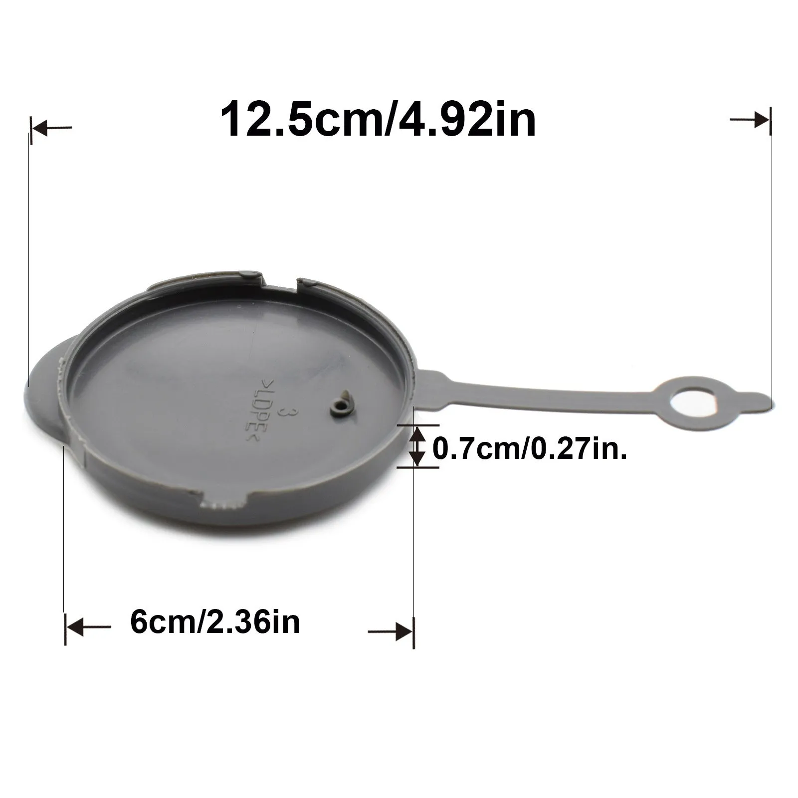 Grey glass kettle cover replacement part for Nissan Teana and compatible vehicle models