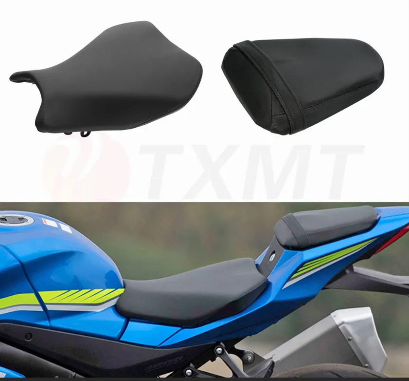 Suzuki GSXR1000 motorcycle seat cover set in PU leather material for waterproof protection