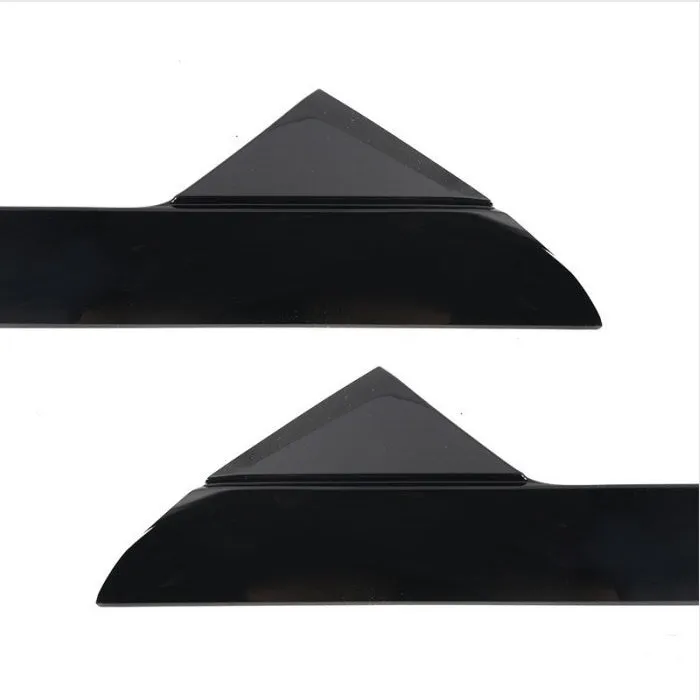 Gloss black Ford front windscreen trim panel set with BB5Z part numbers