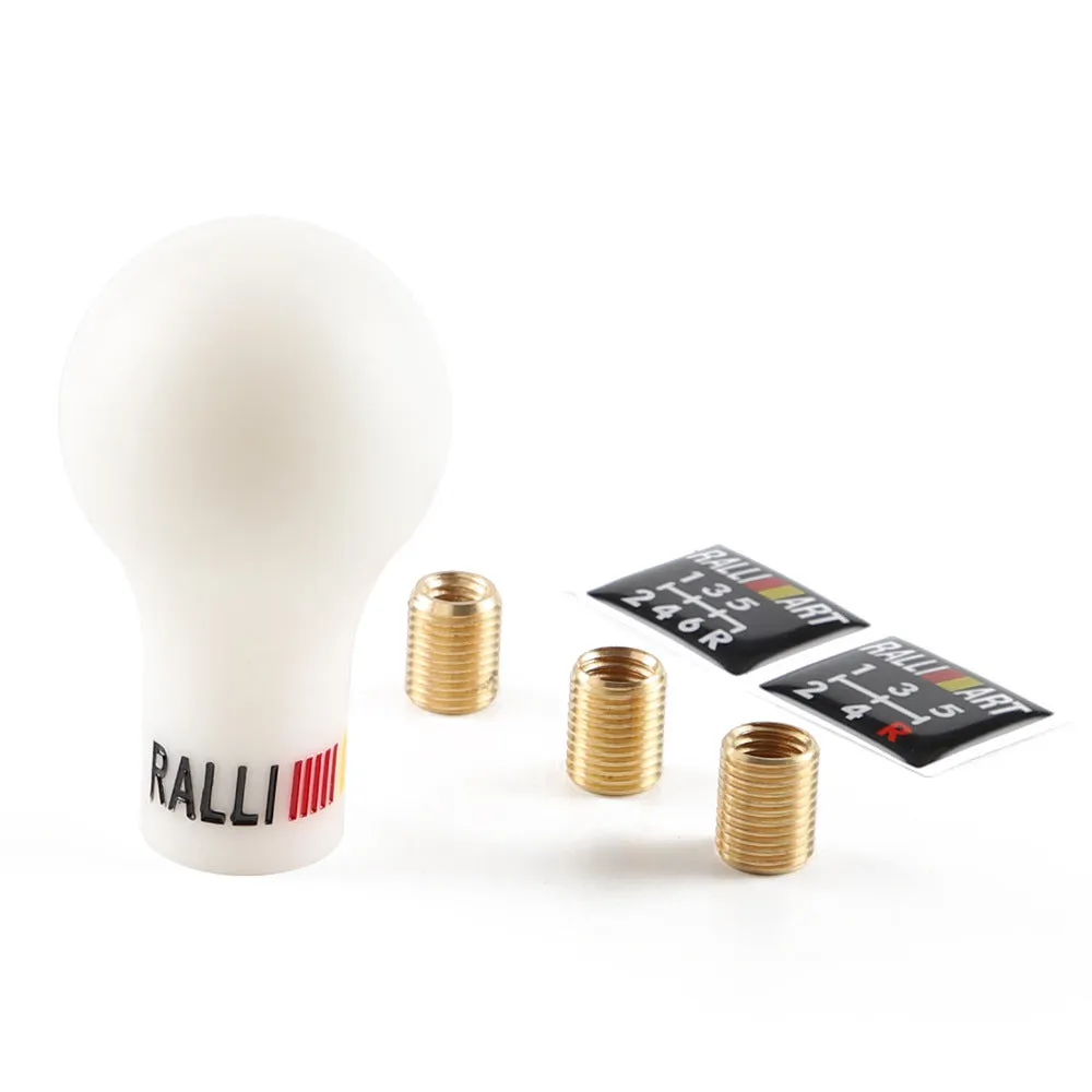 Manual gear shift knob replacement with wave lever design for Mitsubishi vehicles