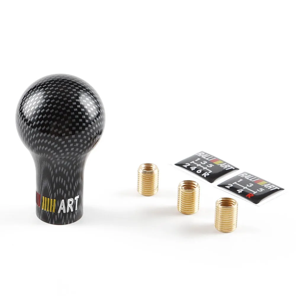 Manual gear shift knob replacement with wave lever design for Mitsubishi vehicles