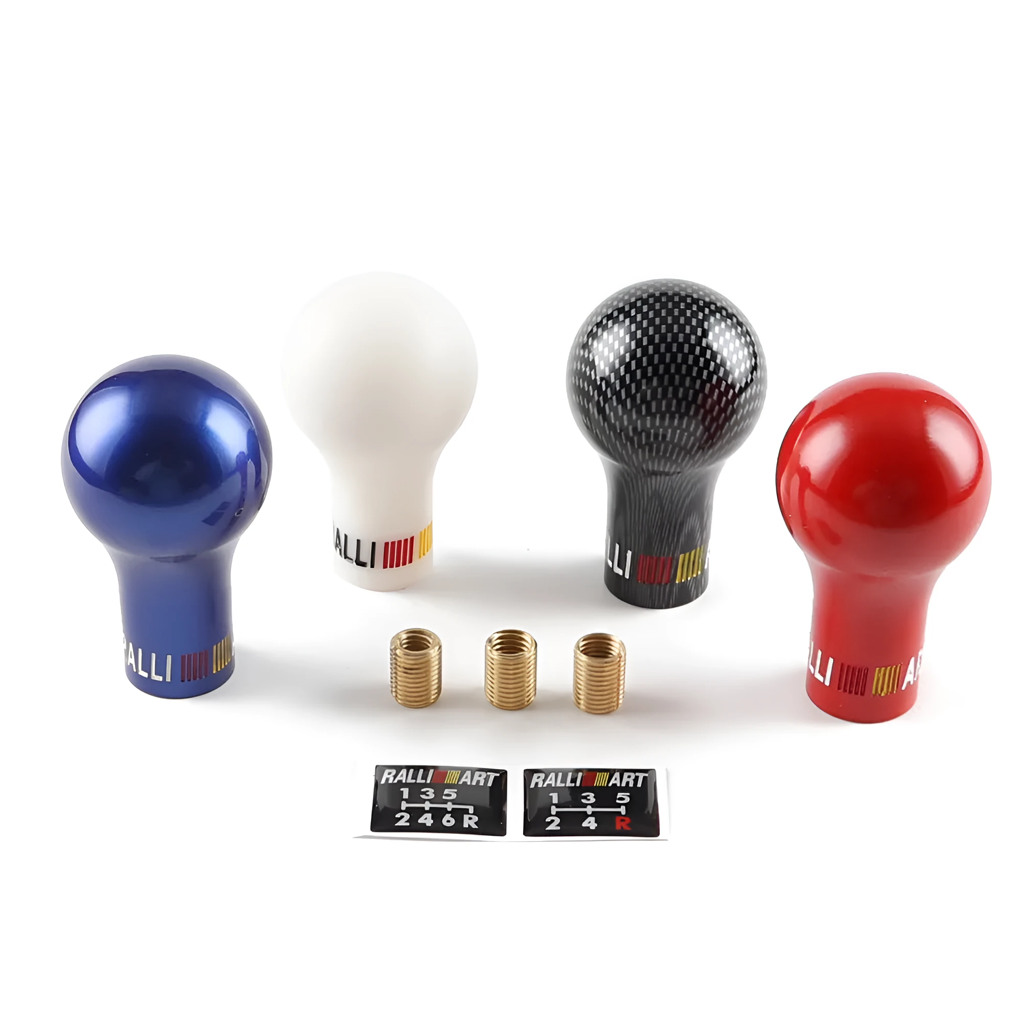 Manual gear shift knob replacement with wave lever design for Mitsubishi vehicles