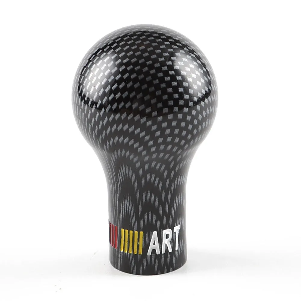 Manual gear shift knob replacement with wave lever design for Mitsubishi vehicles
