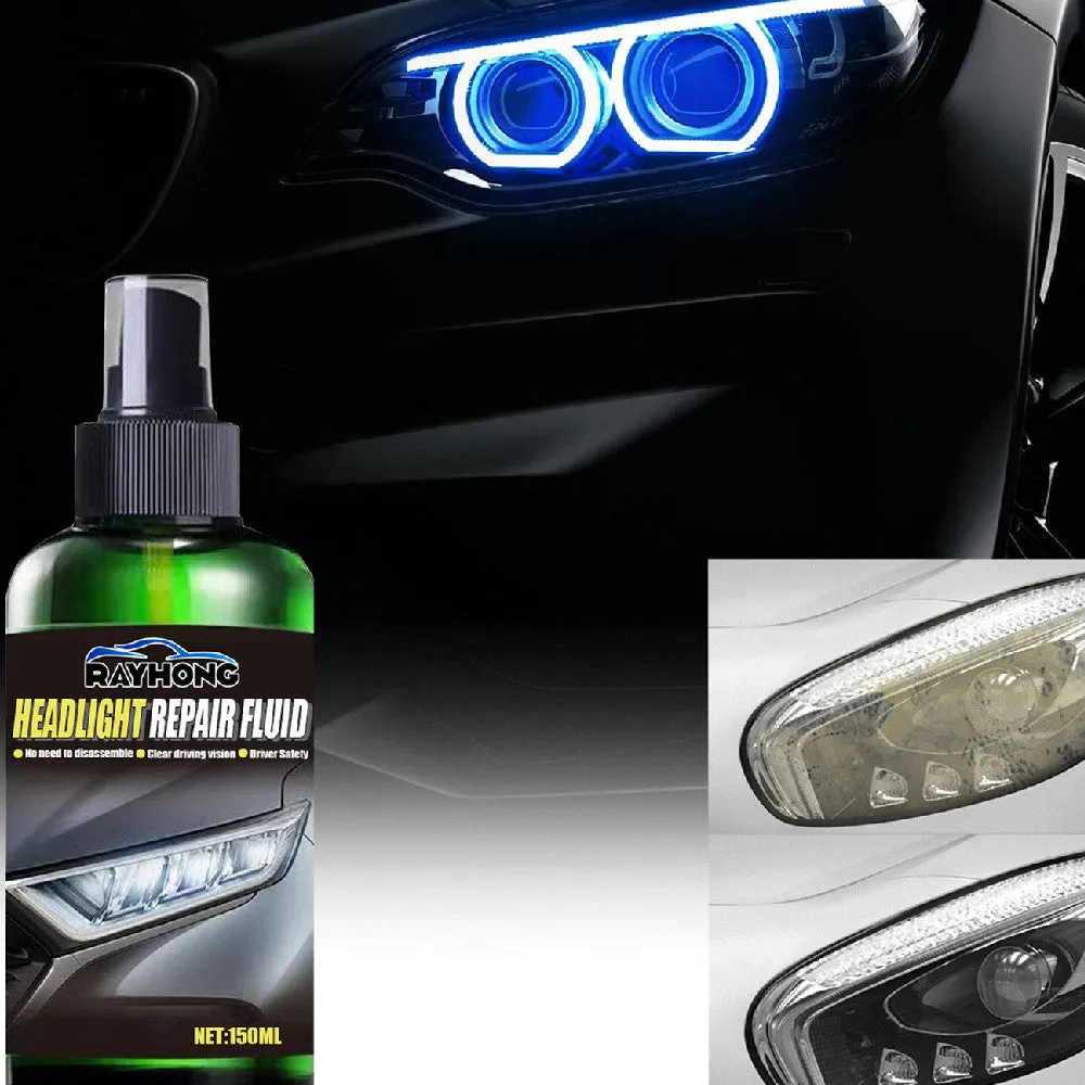 150ml bottle of car lamp repairing liquid for headlight restoration with nano titanium oxide formula