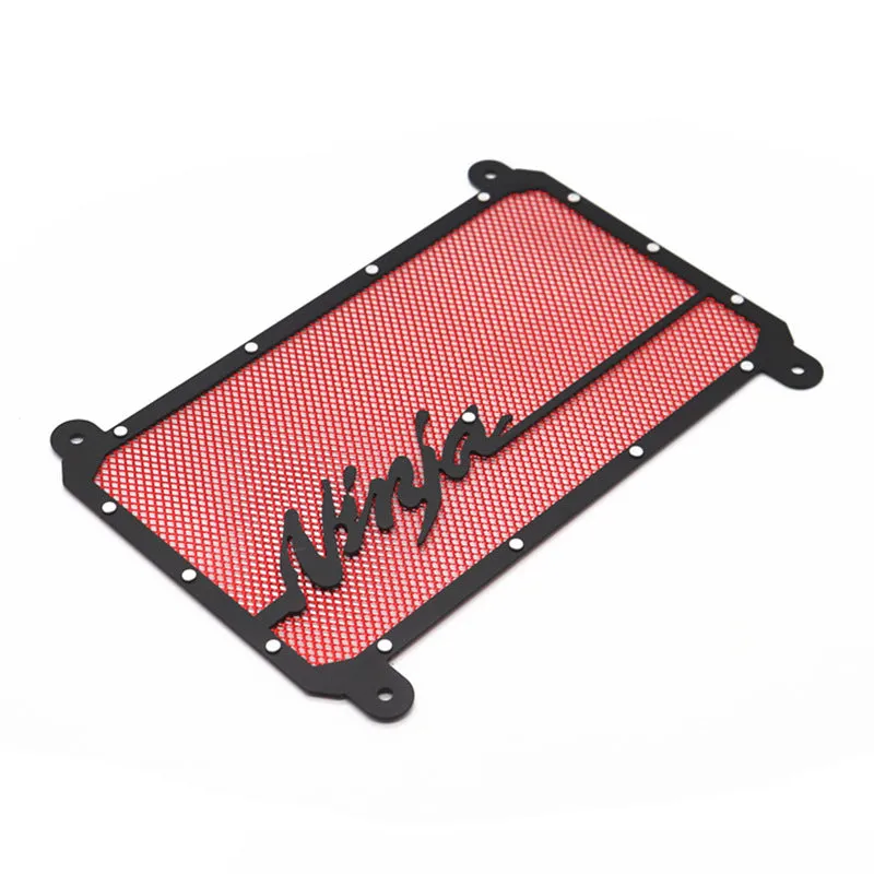 Kawasaki Z400 Ninja 400 motorcycle water tank protective mesh cover in black