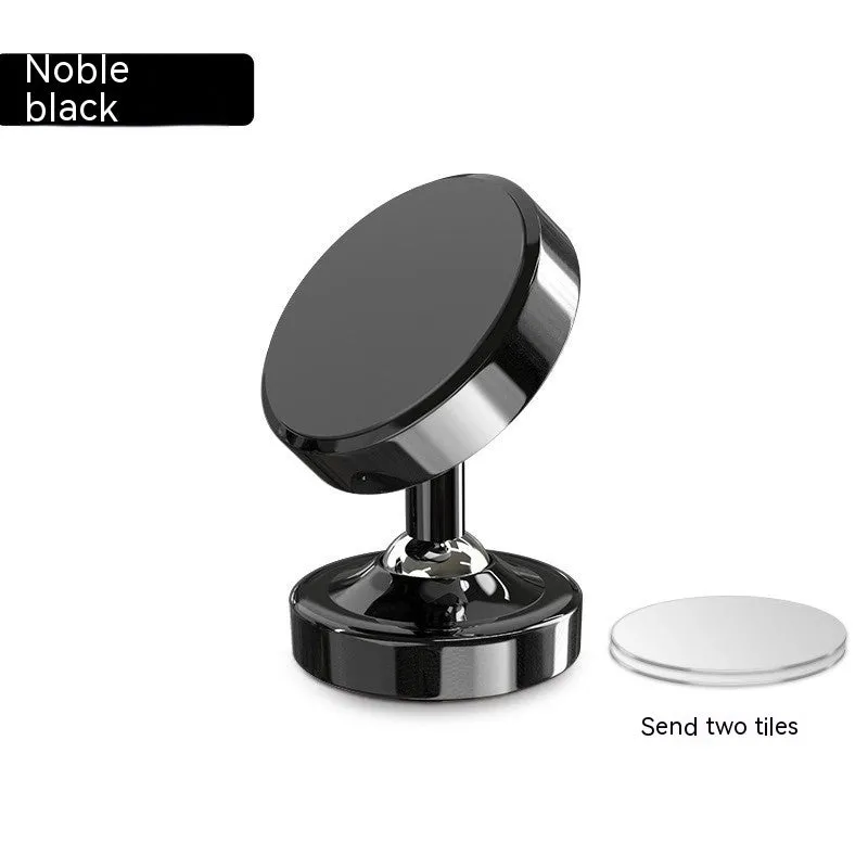Zinc alloy magnetic car phone holder mounted on air vent with phone attached