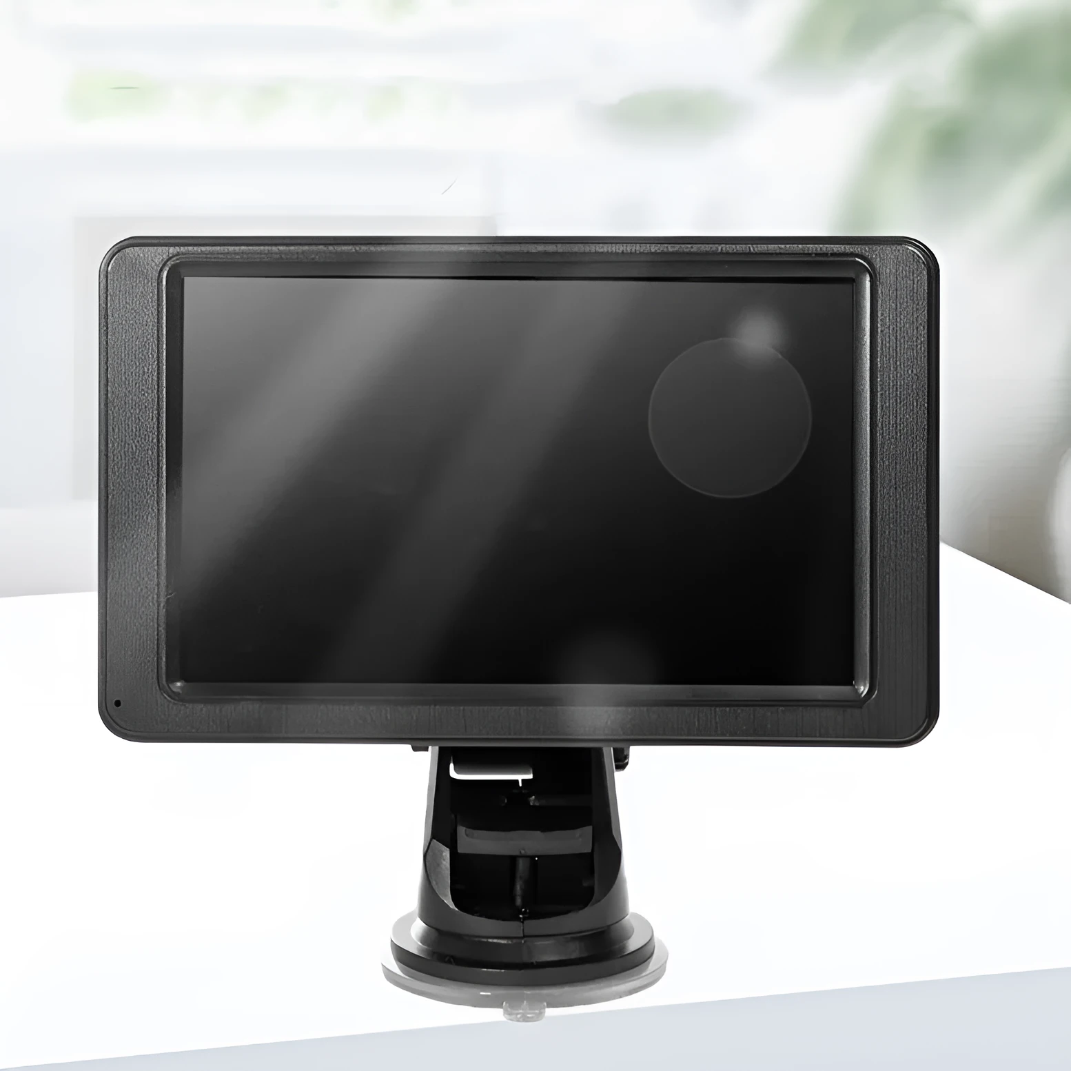 7-inch portable vehicle MP5 player with LCD screen and mounting bracket