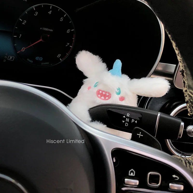 Cotton cartoon pilot dog car seat block decoration doll on vehicle seat