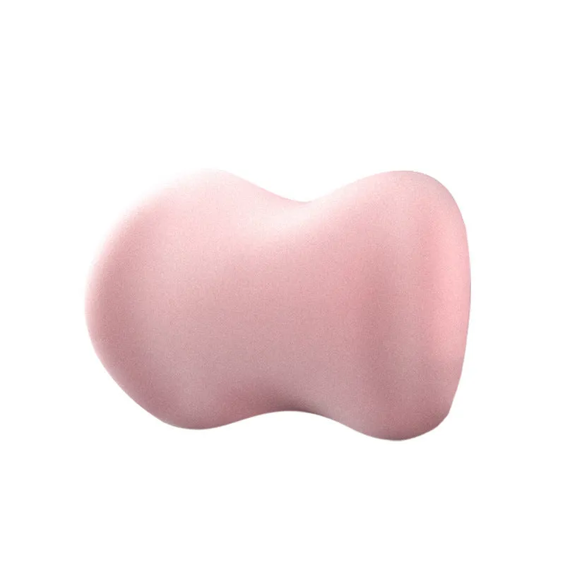 Car headrest pillow and lumbar support cushion set in multiple colour options