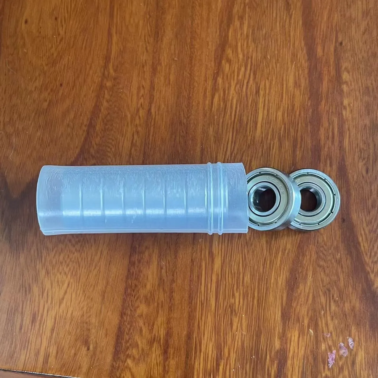 6000zz carbon steel ball bearing showing 10x26x8mm dimensions and iron retainer
