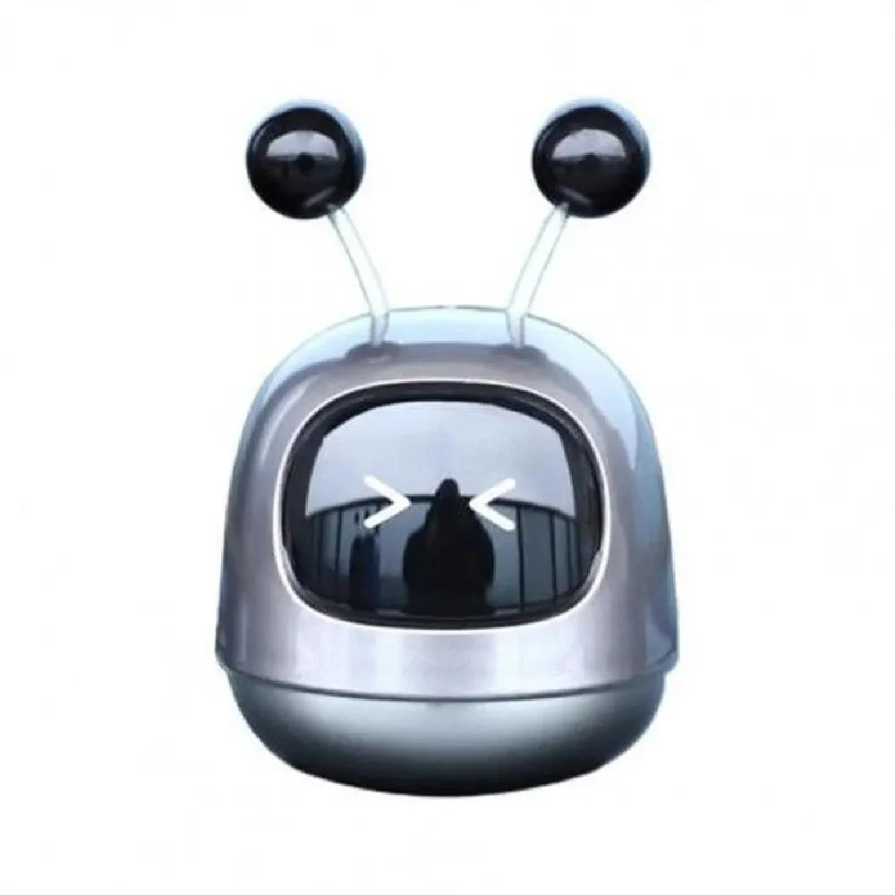 Robot car design car vent aromatherapy ornament with 40ml gel capacity