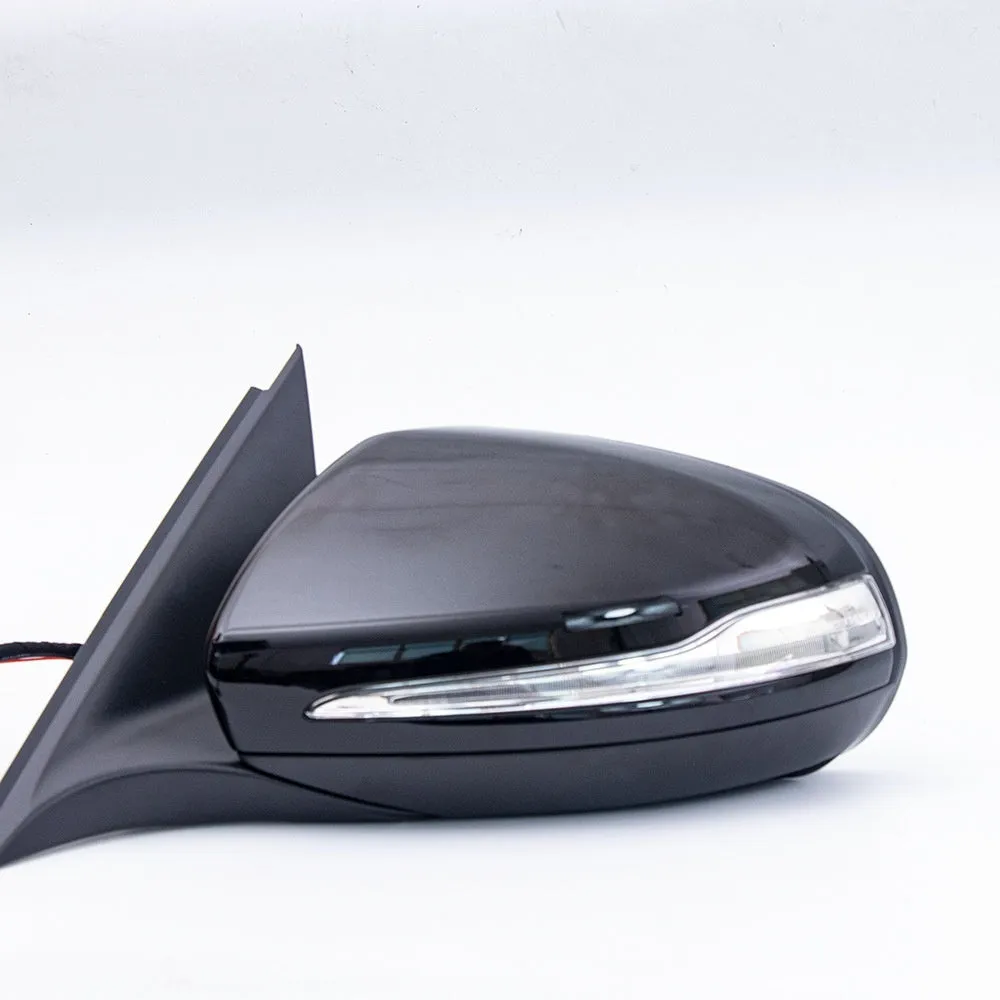 Mercedes W205 C-Class rearview mirror assembly replacement reflector in ABS plastic