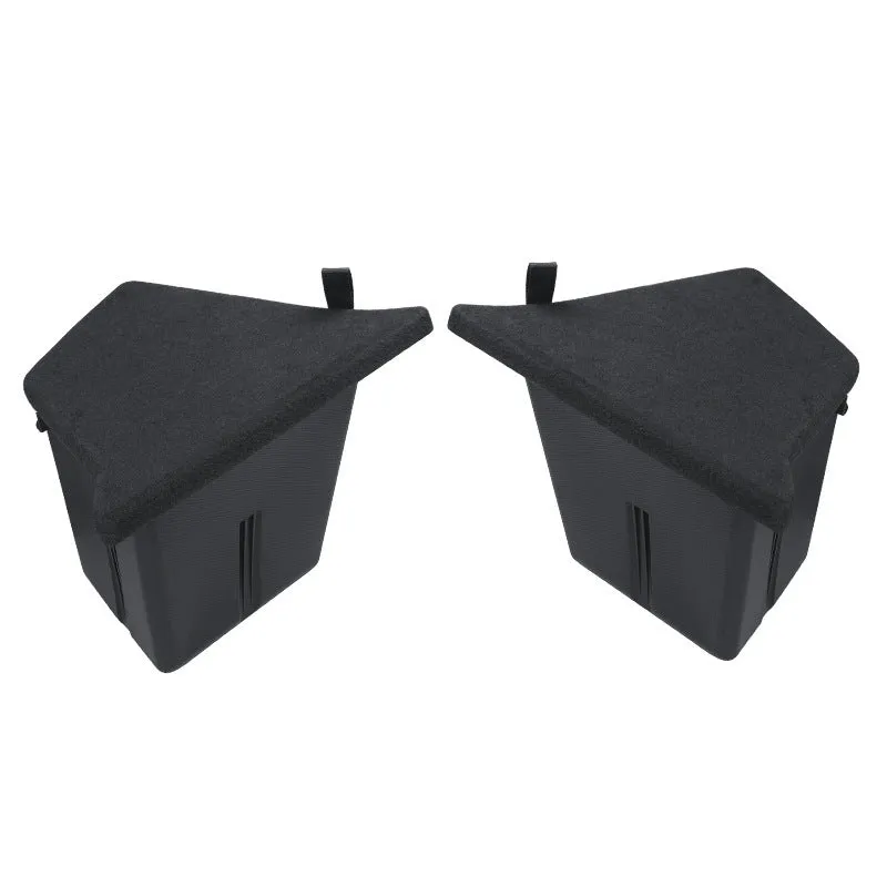 Tesla Model Y and Model 3 trunk side storage box cover set in TPE material