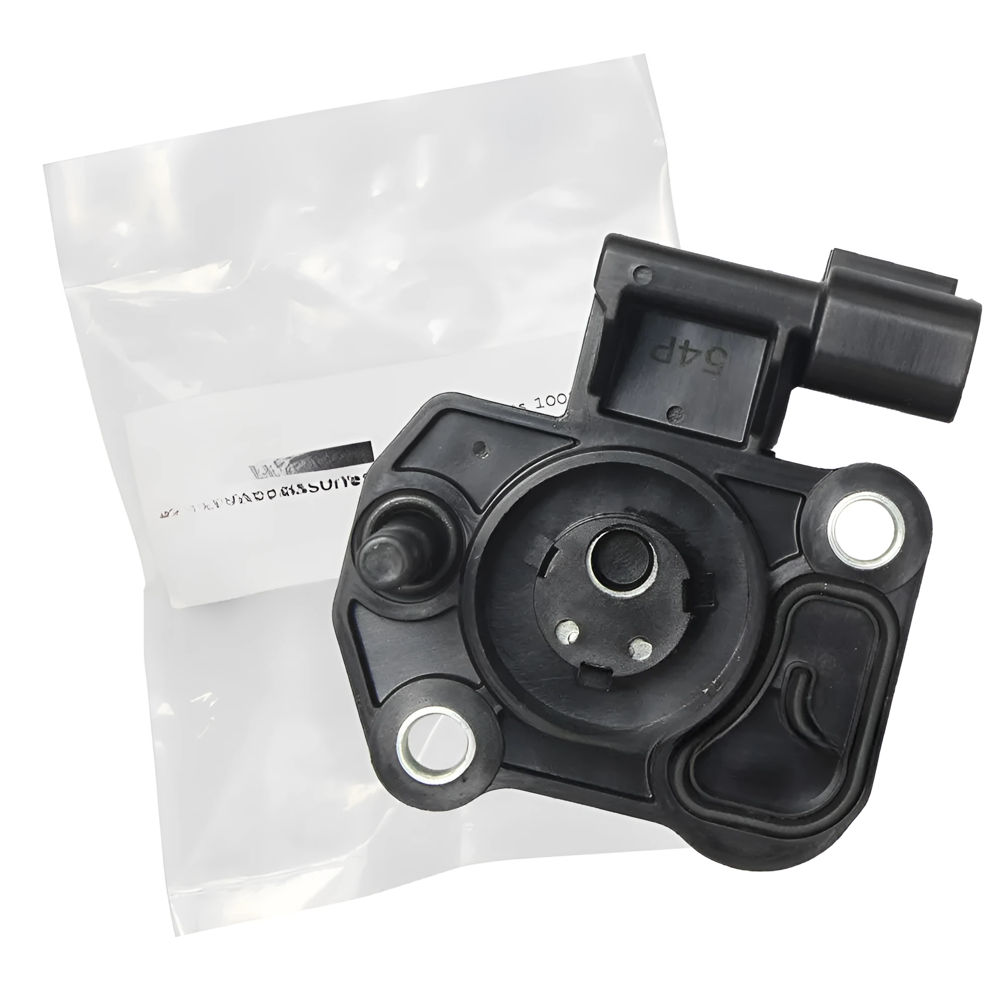 Yamaha motorcycle throttle position sensor with Y15Z-TPS specification and plastic housing.