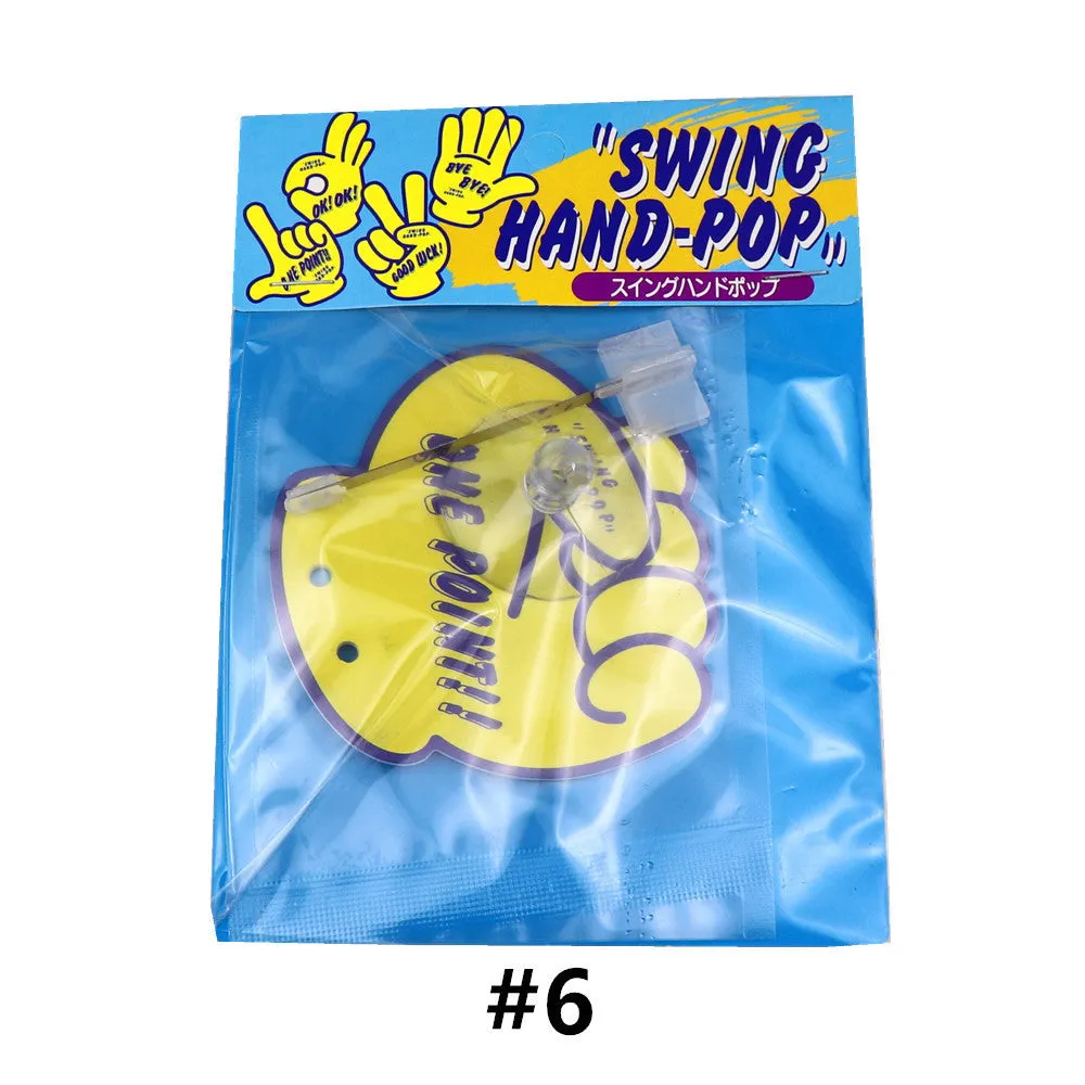 Car dynamic swing jasmine green tea aromatherapy pendant with cartoon swing hand in multiple colours