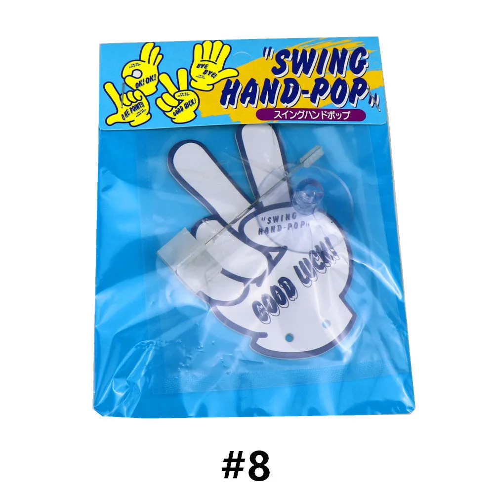 Car dynamic swing jasmine green tea aromatherapy pendant with cartoon swing hand in multiple colours