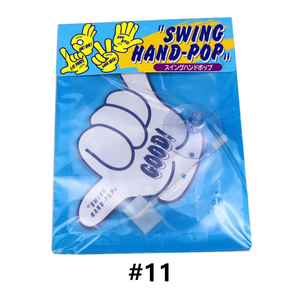 Car dynamic swing jasmine green tea aromatherapy pendant with cartoon swing hand in multiple colours