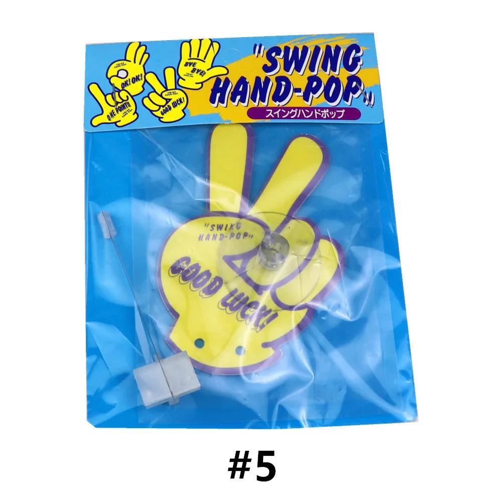 Car dynamic swing jasmine green tea aromatherapy pendant with cartoon swing hand in multiple colours