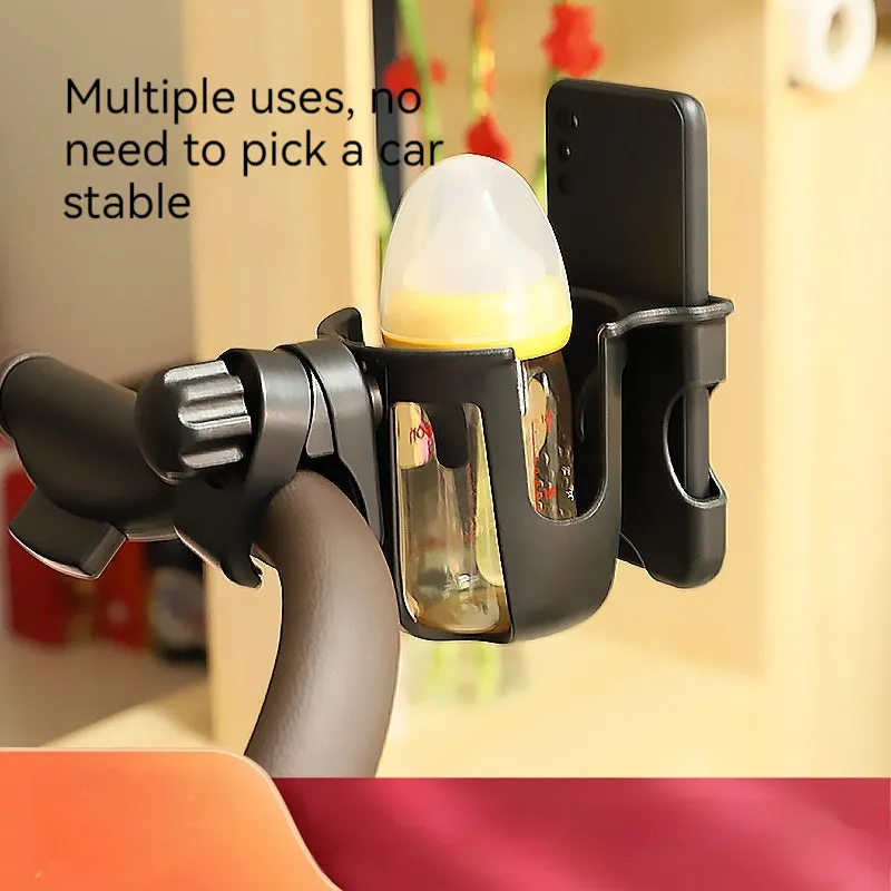 Universal ABS plastic car cup holder in black, green or pink colour options