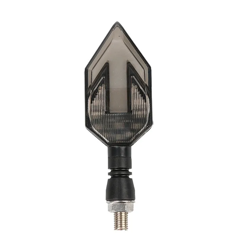 Arrow-shaped LED motorcycle turn signal lamp for 12v universal fitment