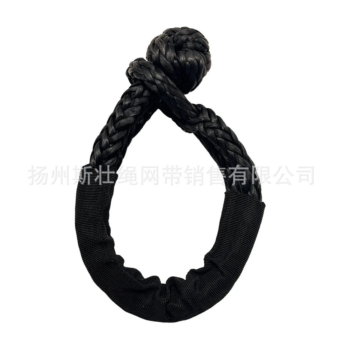 Polymer soft shackle trailer rope in various colours with 12mm diameter and 17-tonne load capacity