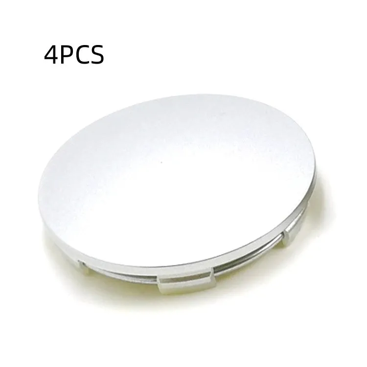 65mm diameter ABS plastic car hub centre cover with aluminium label in antique copper finish