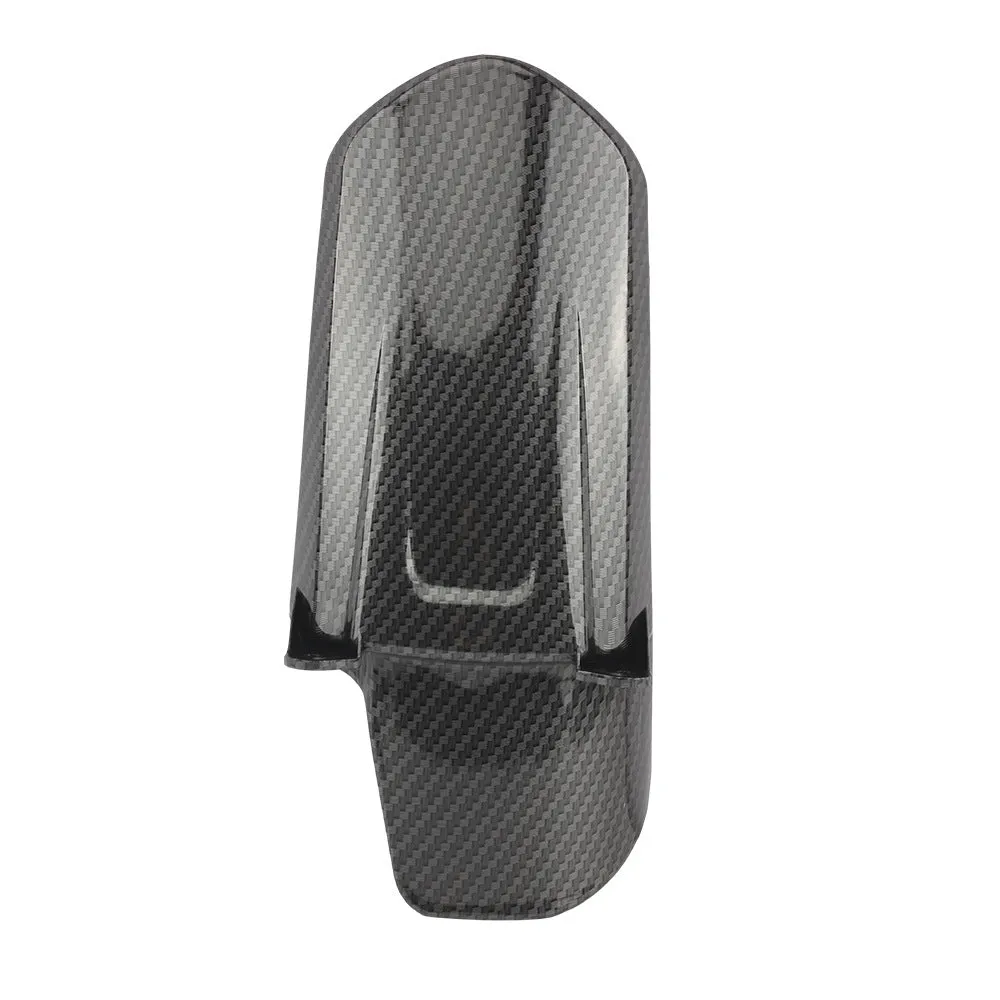 Carbon fibre motorcycle rear shock absorber fender for light bee scramblers
