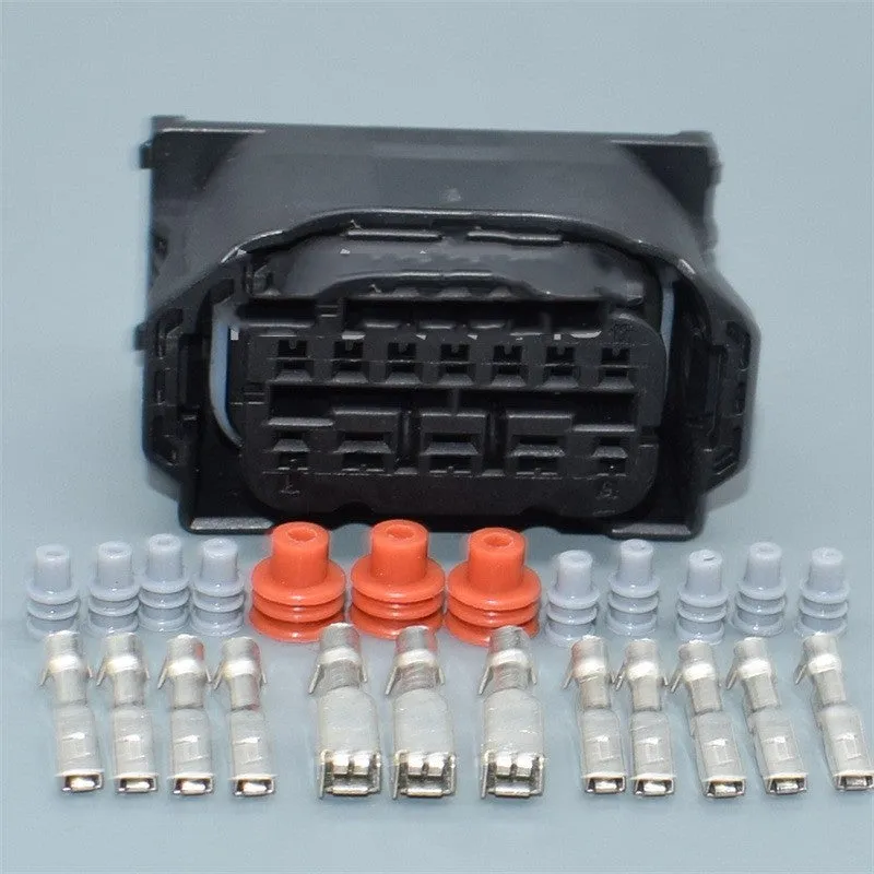 Black BMW headlight line speed plug connector part DJ7121W for X1 E90 E92 models