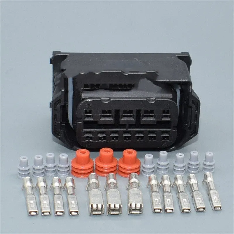 Black BMW headlight line speed plug connector part DJ7121W for X1 E90 E92 models