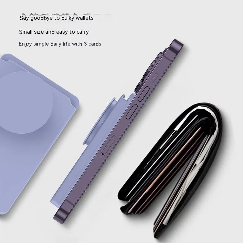 Magnetic suction phone airbag holder for Apple iPhones in five colour options