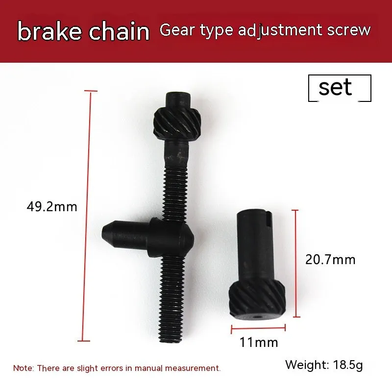 Spool of nylon thread wire for chainsaw chain tensioner adjustment, labelled with wire diameter size.