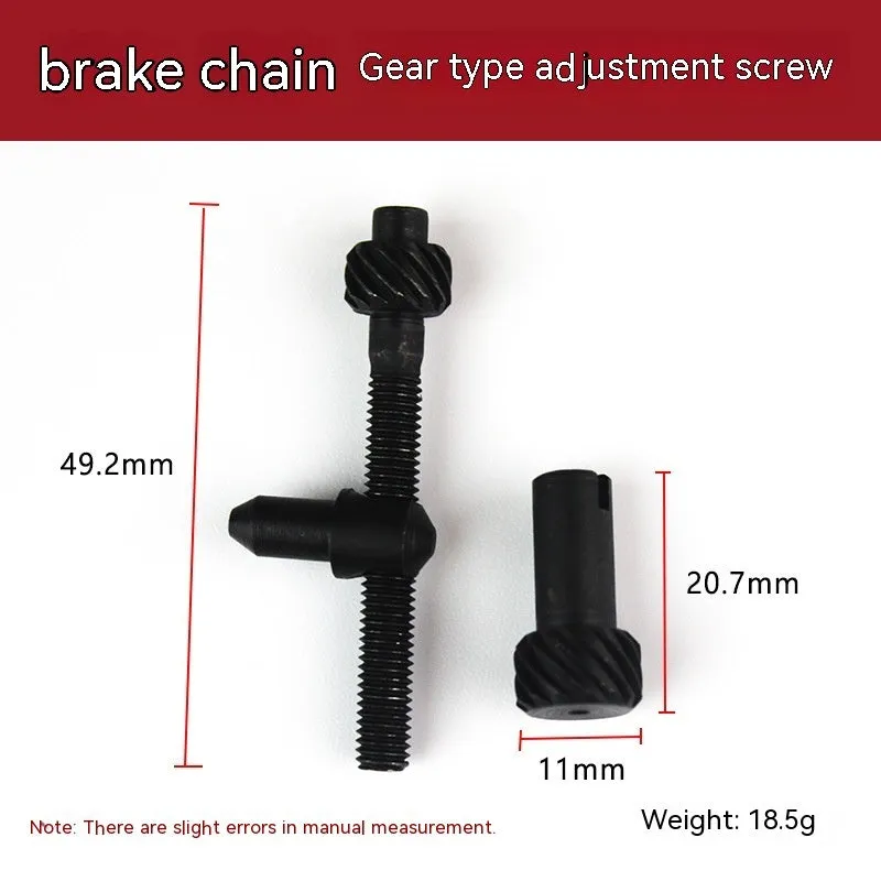 Spool of nylon thread wire for chainsaw chain tensioner adjustment, labelled with wire diameter size.