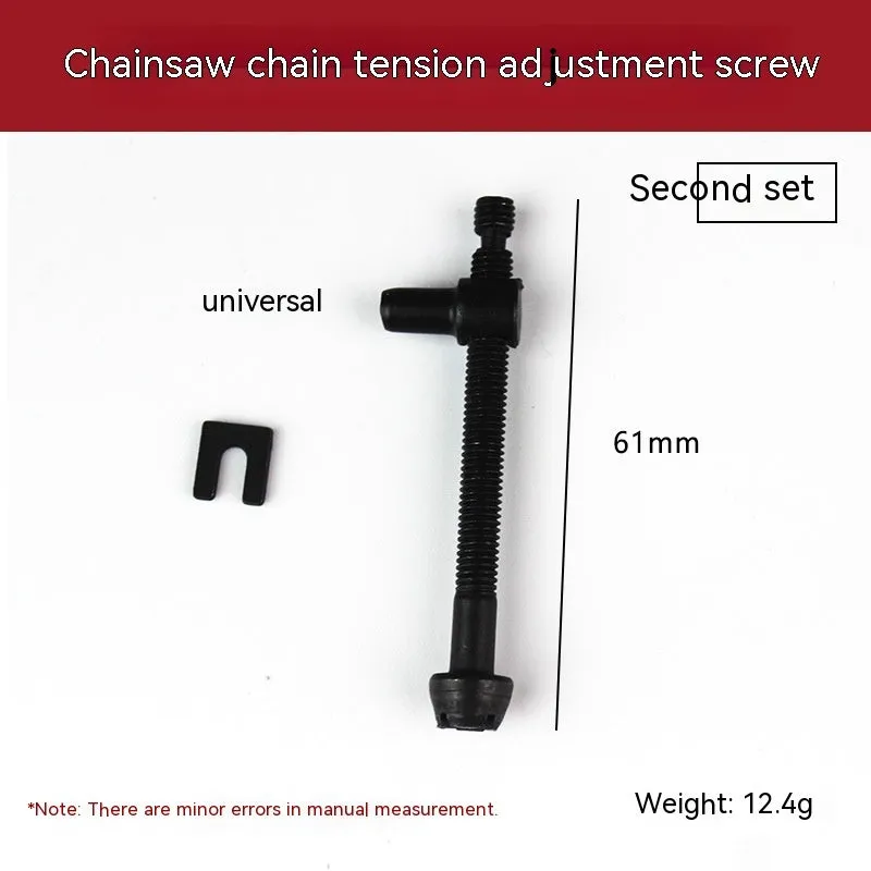 Spool of nylon thread wire for chainsaw chain tensioner adjustment, labelled with wire diameter size.