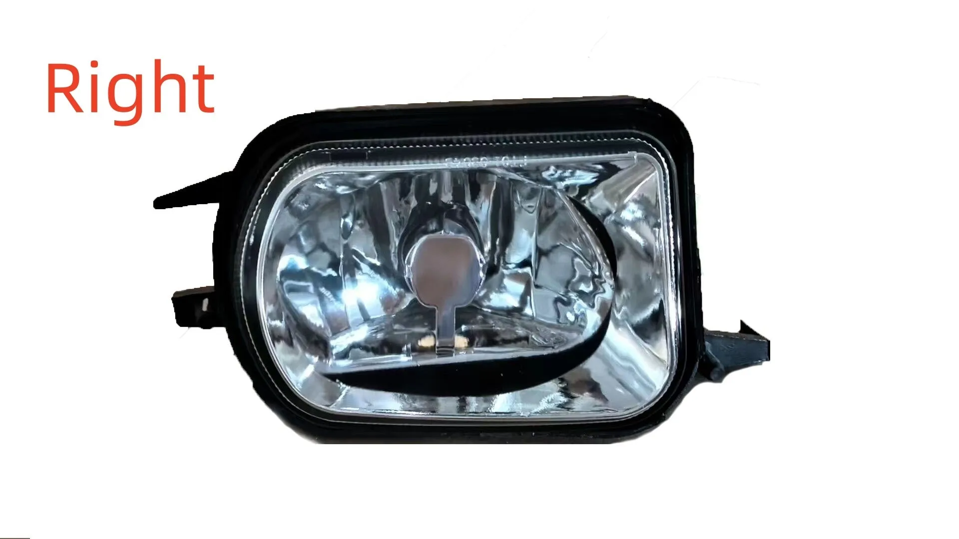 Mercedes-Benz W203 front fog lamp replacement unit with plastic housing