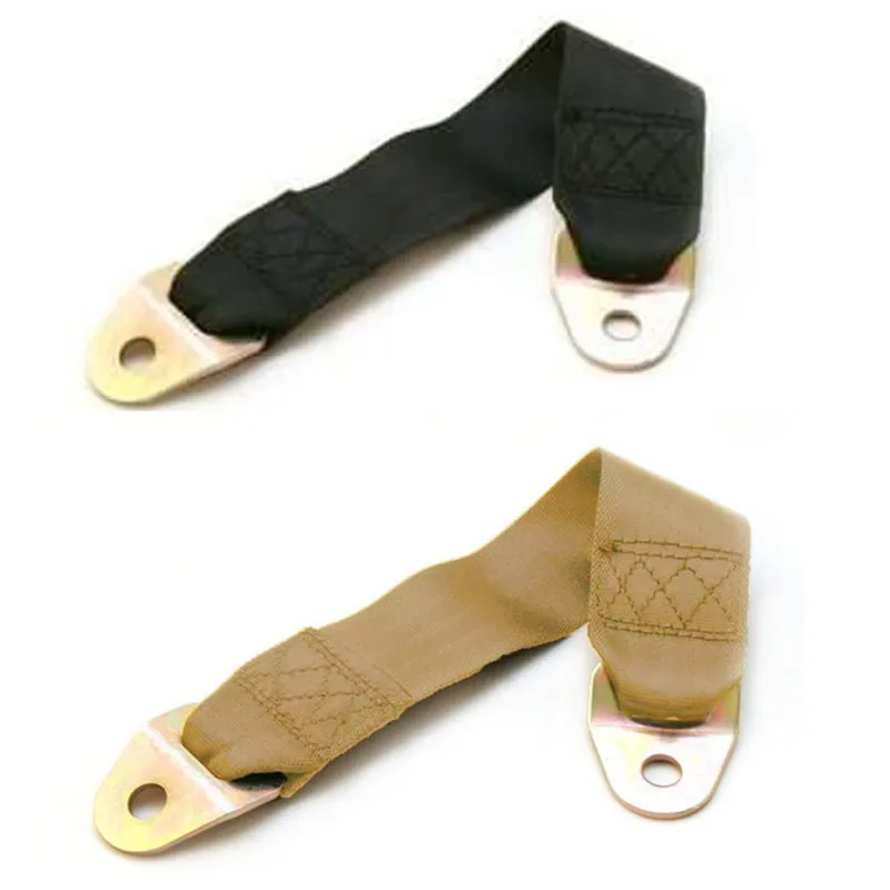 Electric door limit fixing strap showing butterfly, luxury and ordinary belt style options