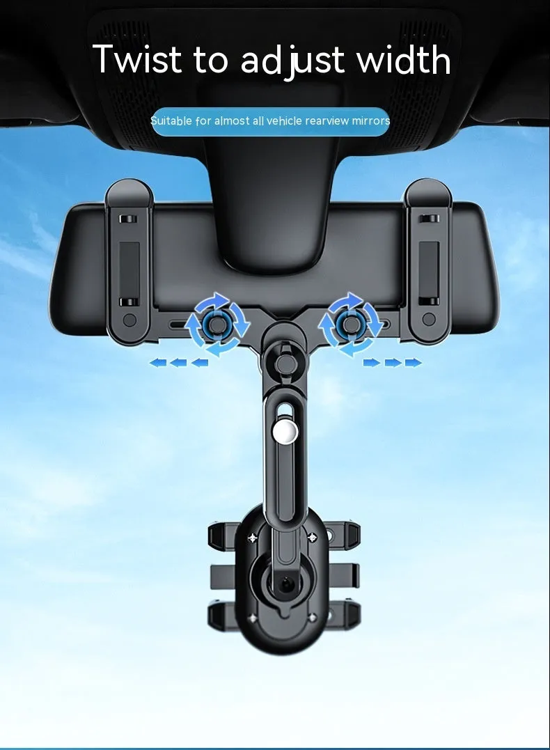 ABS plastic universal rear view mirror car bracket for 7th generation style mirrors.