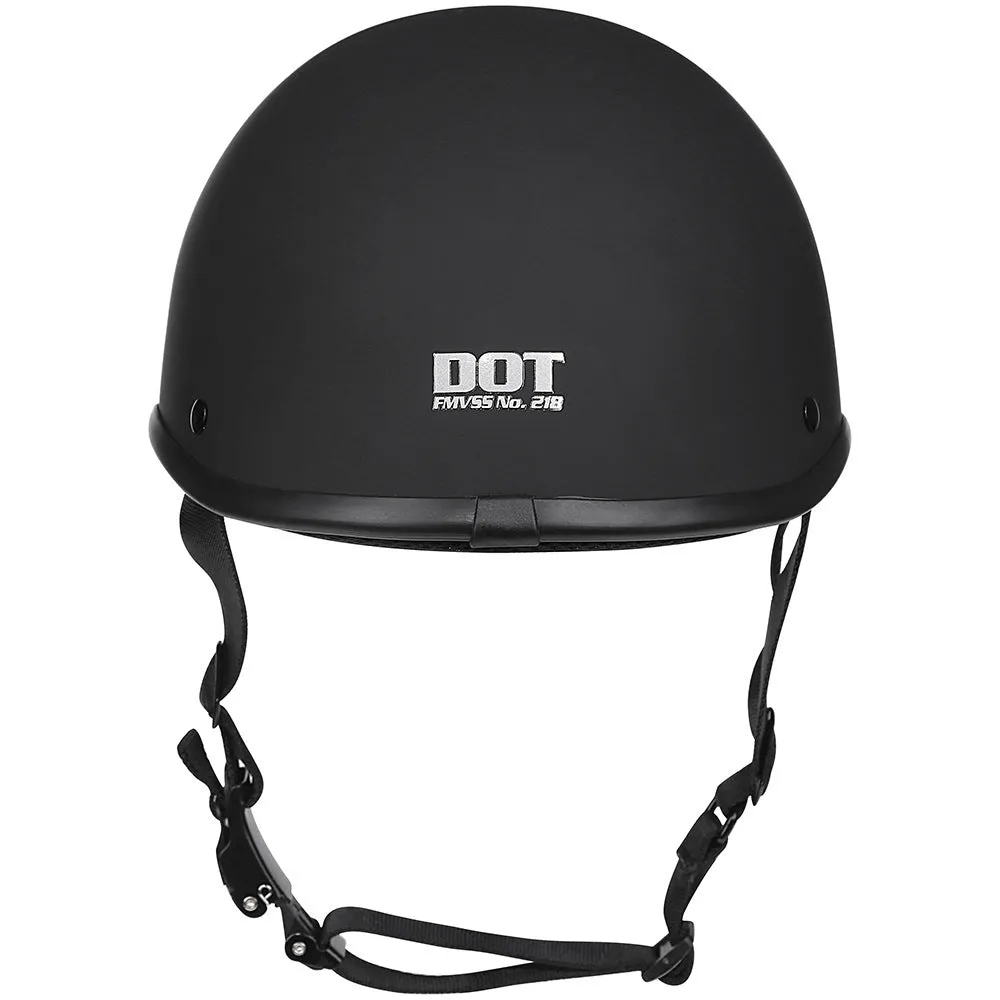 Retro style motorcycle helmet with ABS construction in multiple colour options