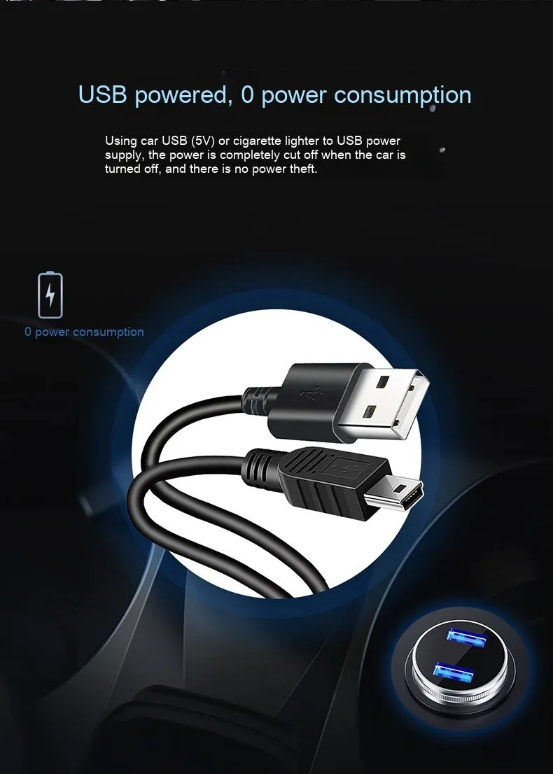 Black head-up display car GPS projector unit for universal vehicle fit