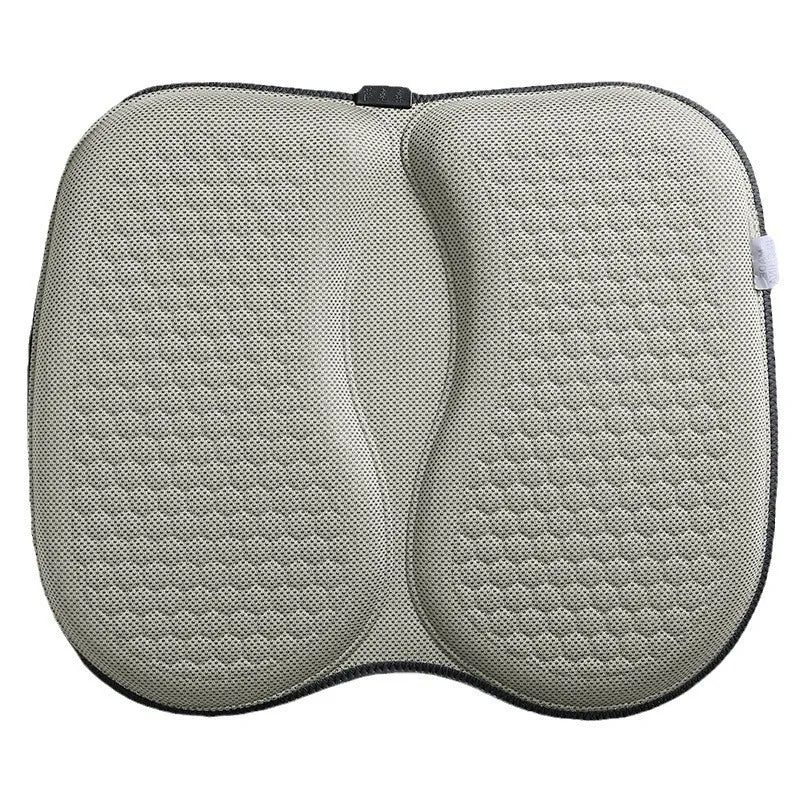 Gel car seat cushion with honeycomb pattern in a choice of six colours on a car seat