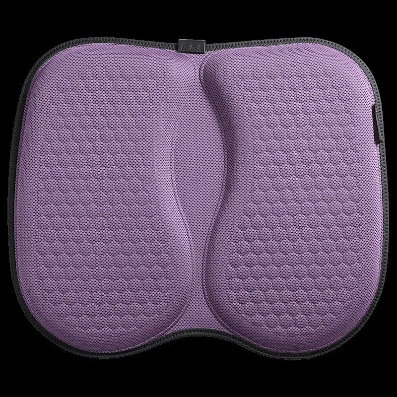 Gel car seat cushion with honeycomb pattern in a choice of six colours on a car seat