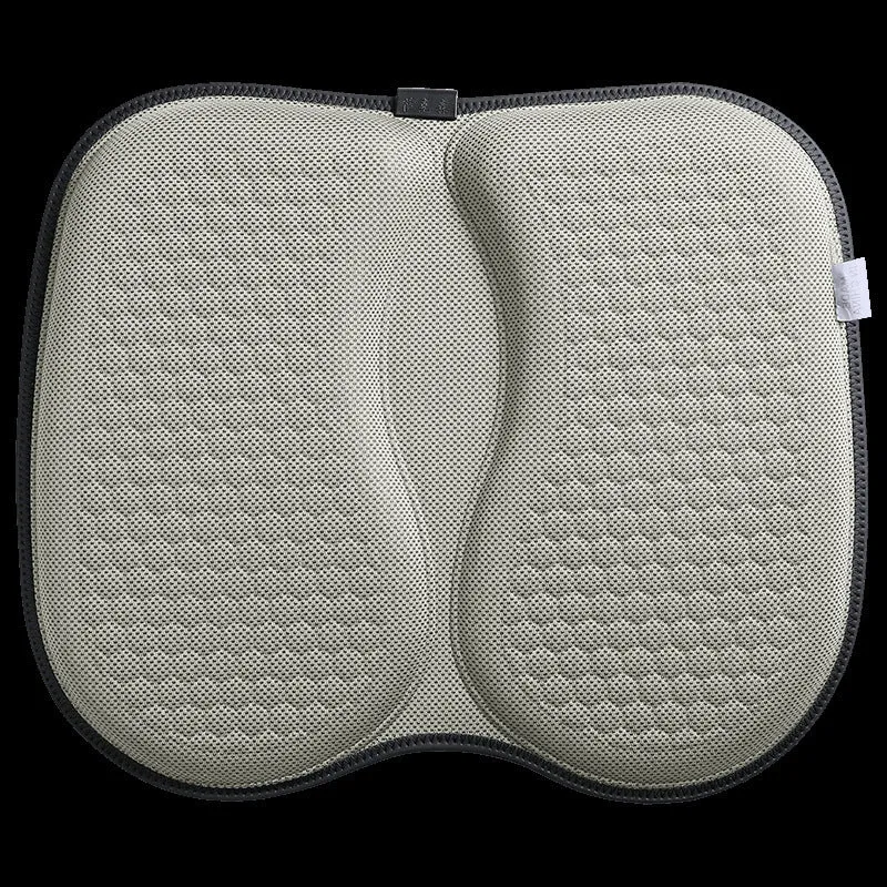 Gel car seat cushion with honeycomb pattern in a choice of six colours on a car seat