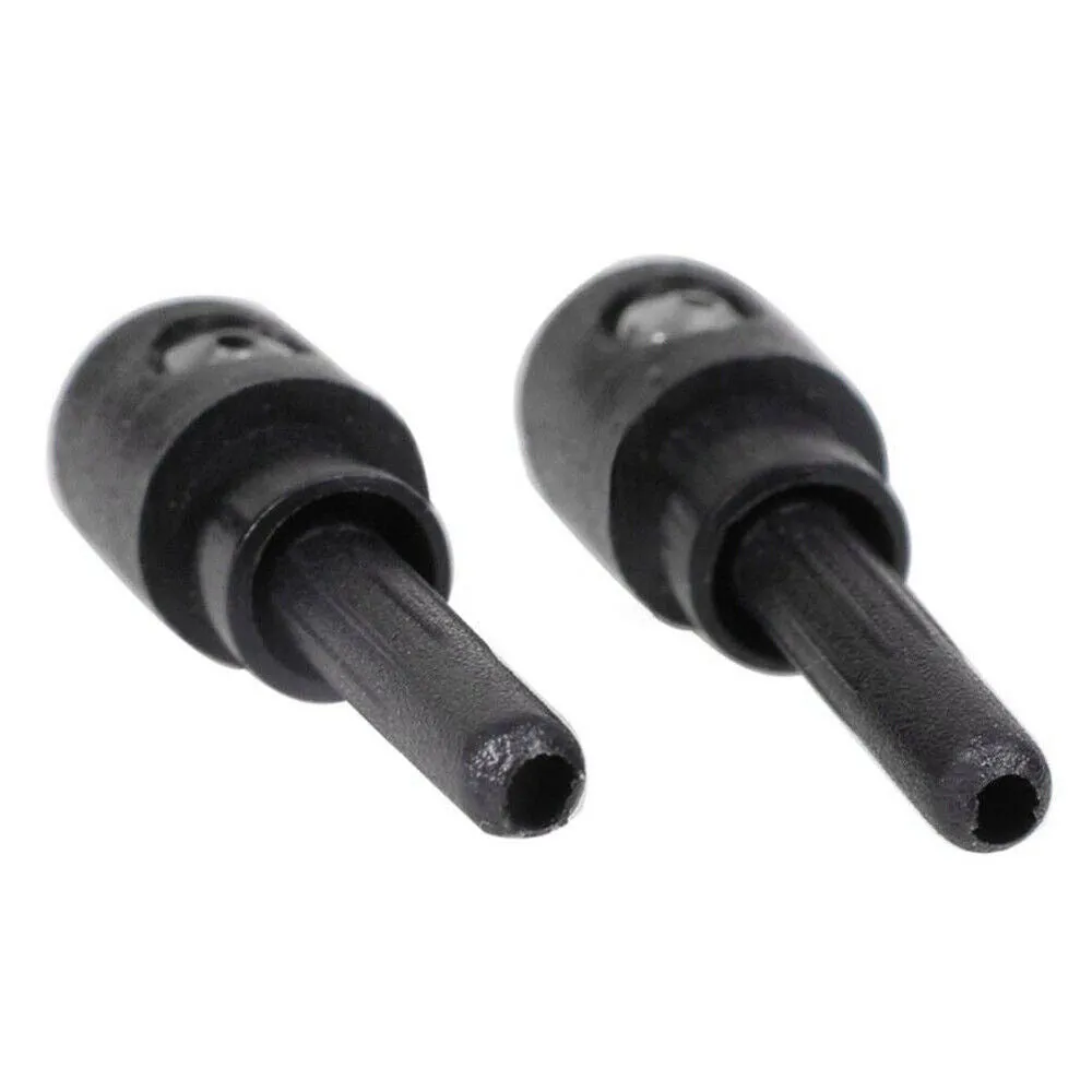 Black rear windshield washer nozzle for Volkswagen Golf and Audi Skoda cars